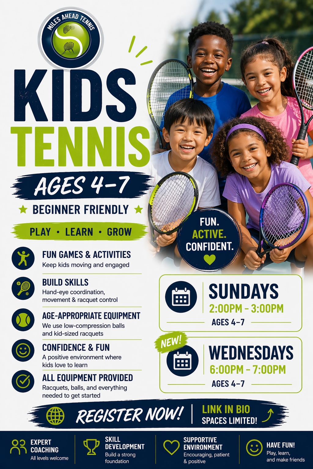 Wed Juniors 4-7yrs 6pm-7pm The Country Club At Woodmore 