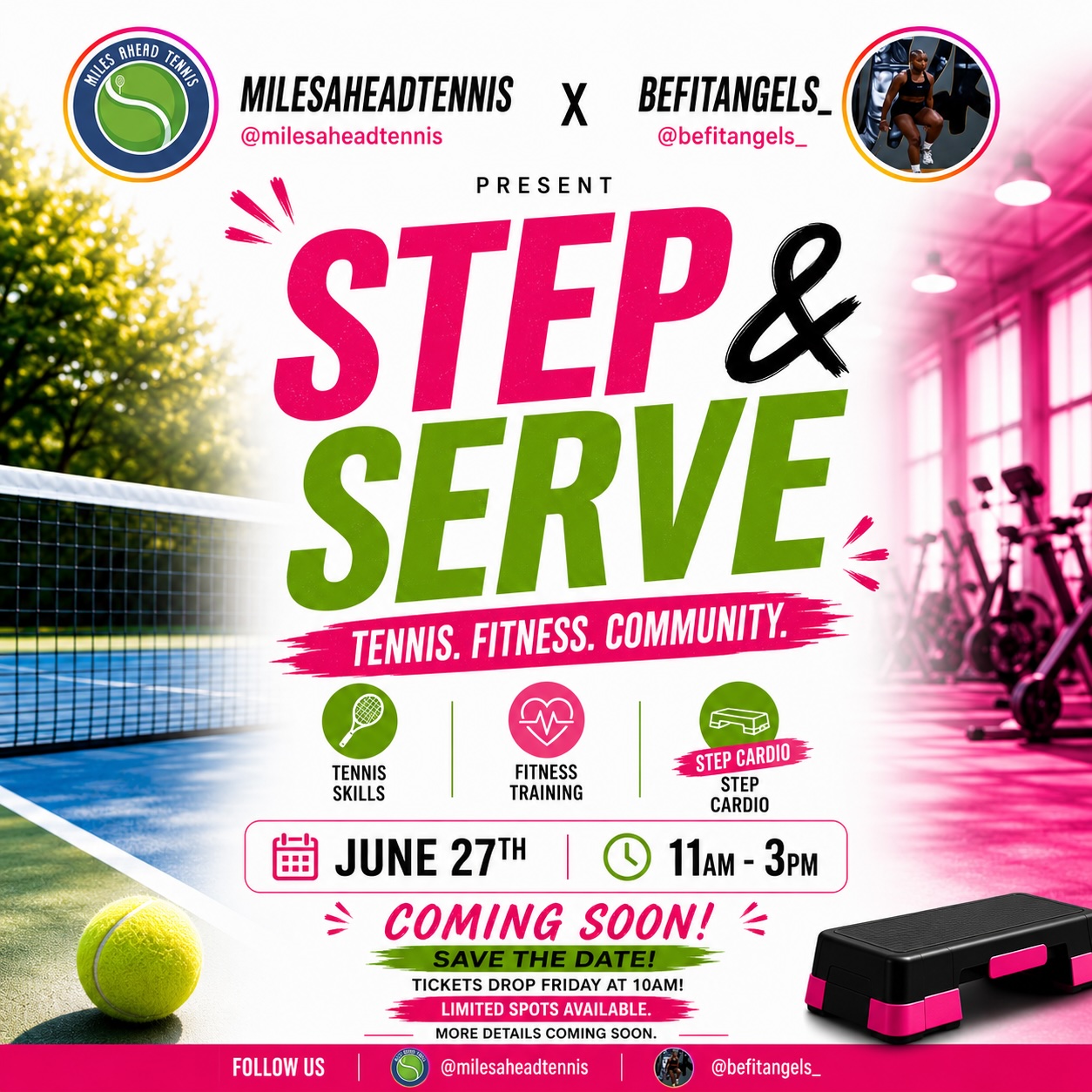 Step and Serve  June 27th 11am-3pm 